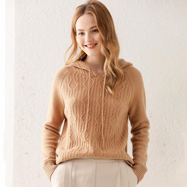 2020 autumn winter new cashmere sweater women hooded large size knitted twisted thick 100%pure wool high-end bottoming shirt, White;black
2020 autumn winter new cashmere sweater women hooded large size knitted twisted thick 100%pure wool high-end bottoming shirt, White;black