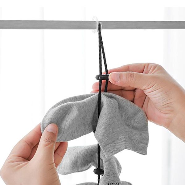 sock drying hanging rope adjustable cleaning aid tool plastic clothesline white black underwear organizer 70cm
sock drying hanging rope adjustable cleaning aid tool plastic clothesline white black underwear organizer 70cm