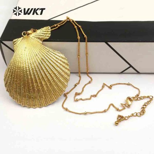 pendant necklaces wt-jn015 unique 24k gold dipped scallop shell necklace in natural chain, Silver
pendant necklaces wt-jn015 unique 24k gold dipped scallop shell necklace in natural chain, Silver