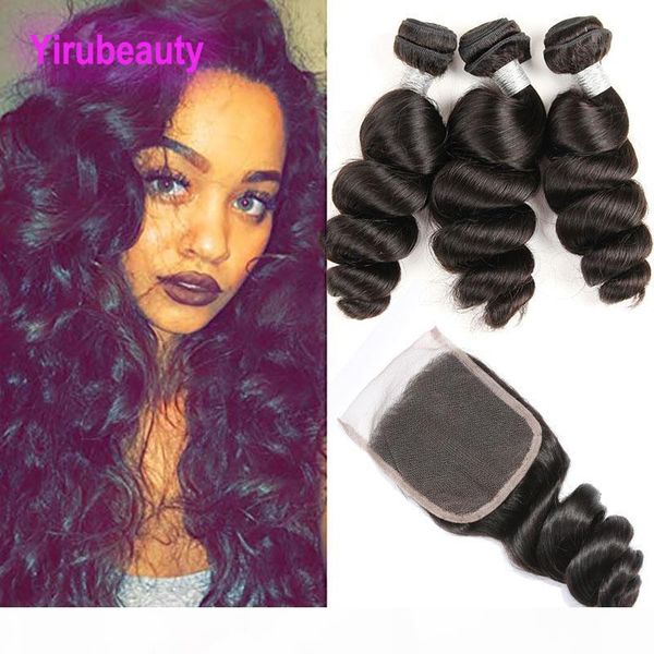 peruvian human hair natural color 95-100g piece 3 bundles with 4x4 lace closure loose wave peruvian hair wefts with closure, Black;brown
peruvian human hair natural color 95-100g piece 3 bundles with 4x4 lace closure loose wave peruvian hair wefts with closure, Black;brown