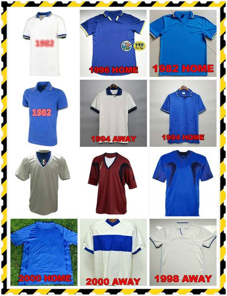 1982 2006 retro soccer jersey maldini baggio donadoni schillaci totti del piero pirlo inzaghi buffon 86 90 94 00 06 football shirts, Black;yellow
1982 2006 retro soccer jersey maldini baggio donadoni schillaci totti del piero pirlo inzaghi buffon 86 90 94 00 06 football shirts, Black;yellow