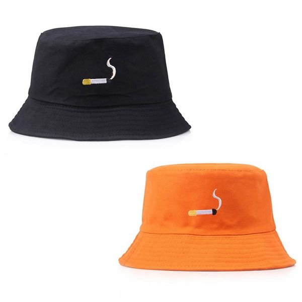 cigarette embroidery bucket hat for men women hip hop fisherman hat panama bob summer lovers flat
cigarette embroidery bucket hat for men women hip hop fisherman hat panama bob summer lovers flat