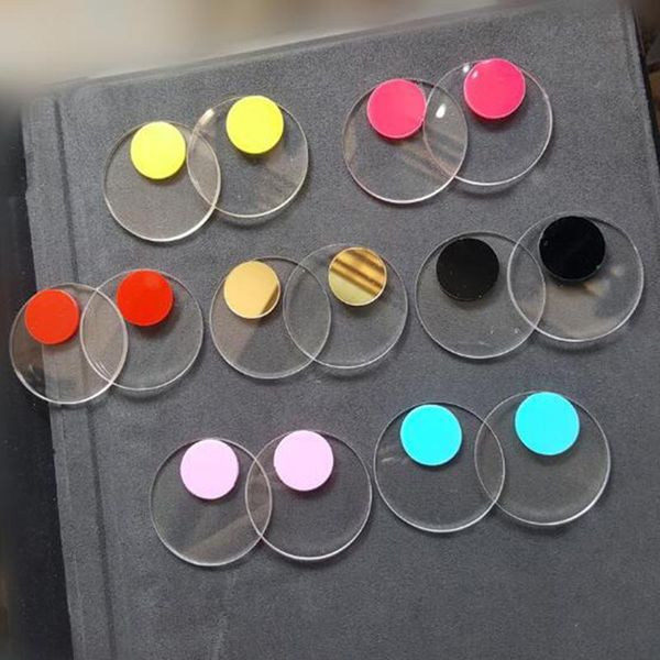 pure transparent disk acrylic stud earrings female fashion cute 7 color clear round earrings for women e18149, Golden;silver
pure transparent disk acrylic stud earrings female fashion cute 7 color clear round earrings for women e18149, Golden;silver