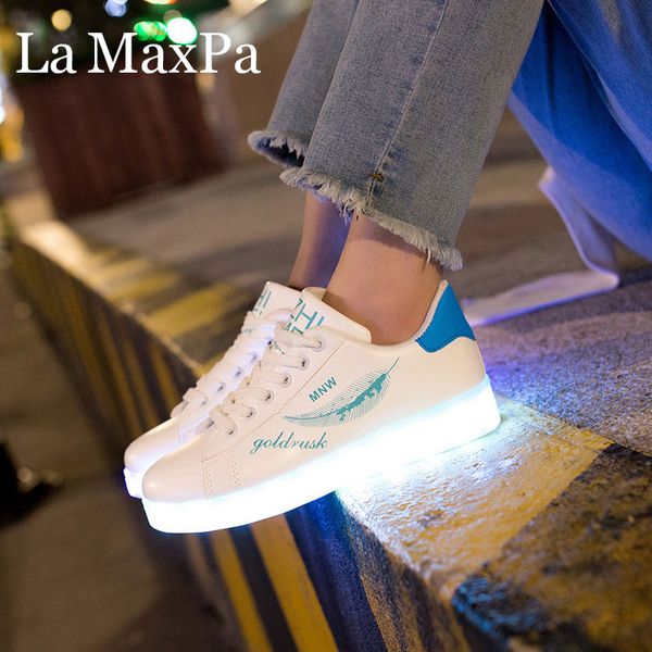 light up illumination led glowing sneakers with luminous sole children's shoes for girls boys, Black;red
light up illumination led glowing sneakers with luminous sole children's shoes for girls boys, Black;red