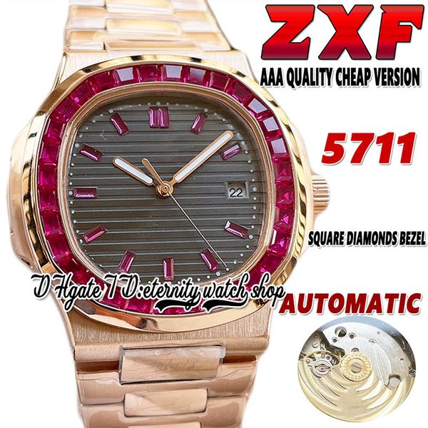 2022 zxf 5711 automatic mechanical mens watch ruby iced out t diamond inlay bezel gray texture dial rose gold case 316l stainless steel brac, Slivery;brown
2022 zxf 5711 automatic mechanical mens watch ruby iced out t diamond inlay bezel gray texture dial rose gold case 316l stainless steel brac, Slivery;brown
