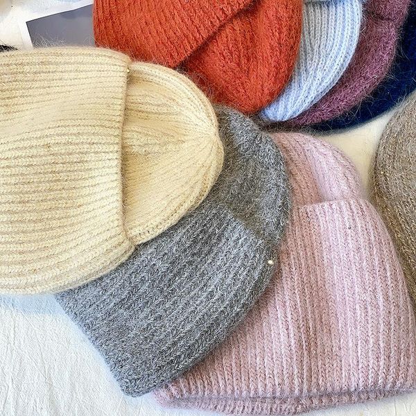 beanie/skull caps female hat japanese cute angora fur knitted net red korean tide autumn winter warm woolen, Blue;gray
beanie/skull caps female hat japanese cute angora fur knitted net red korean tide autumn winter warm woolen, Blue;gray