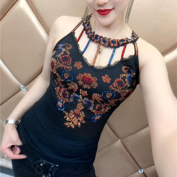 2020 summer women bead work camis femme padded camisole lady bling bling gemstones camis 1, White
2020 summer women bead work camis femme padded camisole lady bling bling gemstones camis 1, White