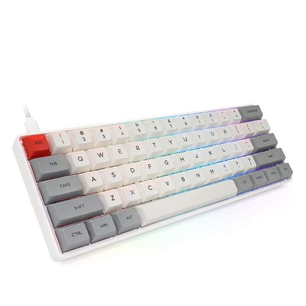 sk61s 61 keys bluetooth 5.1 swappable mechanical keyboard with rgb backlit, nkro, ip6x waterproof, type-c cable
sk61s 61 keys bluetooth 5.1 swappable mechanical keyboard with rgb backlit, nkro, ip6x waterproof, type-c cable