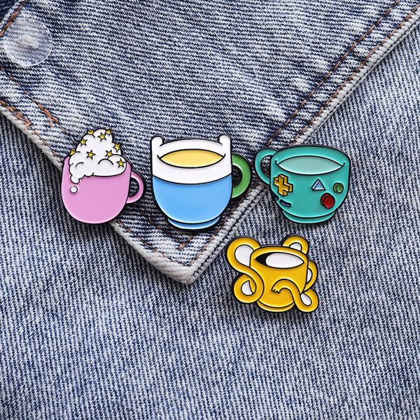 adventure comics character mug enamel pin boy dog princess coffee cups badge custom brooch bag clothes lapel pin tv jewelry gift, Blue
adventure comics character mug enamel pin boy dog princess coffee cups badge custom brooch bag clothes lapel pin tv jewelry gift, Blue
