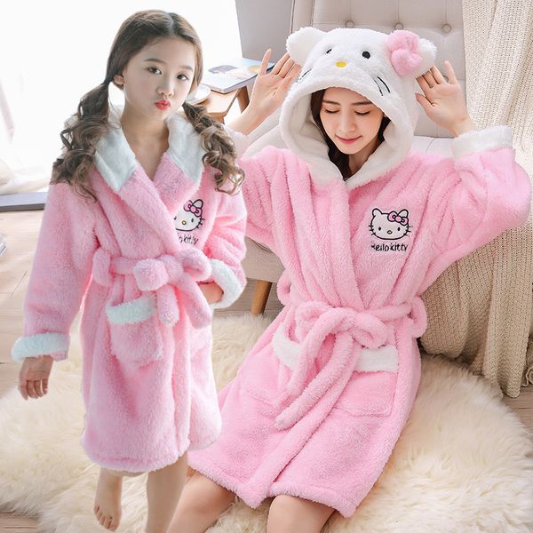 mommy and me pajamas clothes warm nightgrown flannel bath robe cartoon kimono robes dressing gown girl bathrobes 201104, Blue
mommy and me pajamas clothes warm nightgrown flannel bath robe cartoon kimono robes dressing gown girl bathrobes 201104, Blue