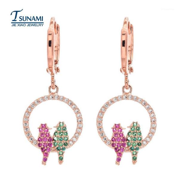 high-quality bird miniature mosaic of zircon earrings romantic jewelry zircon earrings for women er-1571, Silver
high-quality bird miniature mosaic of zircon earrings romantic jewelry zircon earrings for women er-1571, Silver