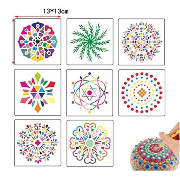 27pcs/set mandala dotting pen tools for diy painting rock pottery with stencils template pa qyljsq, Silver
27pcs/set mandala dotting pen tools for diy painting rock pottery with stencils template pa qyljsq, Silver