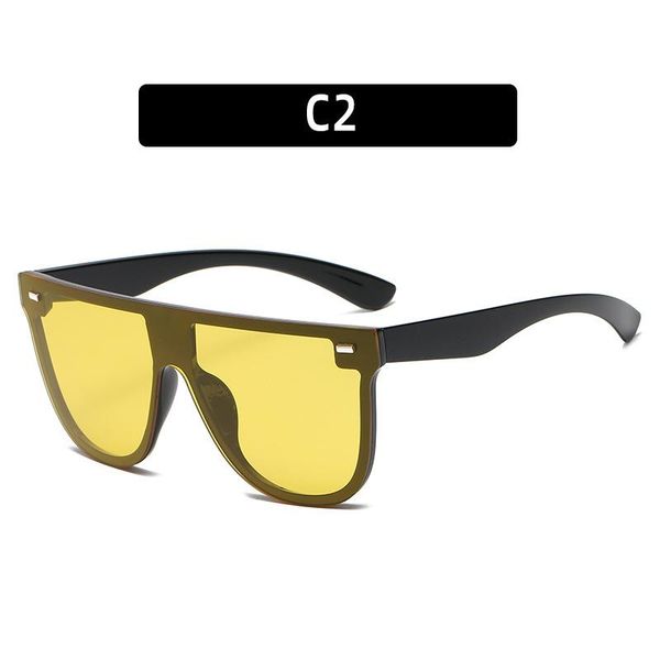abay brand new trendy women sunglasses fashion one-piece sun glasses for girls rivet colorful street shooting all-match oculos, White;black
abay brand new trendy women sunglasses fashion one-piece sun glasses for girls rivet colorful street shooting all-match oculos, White;black