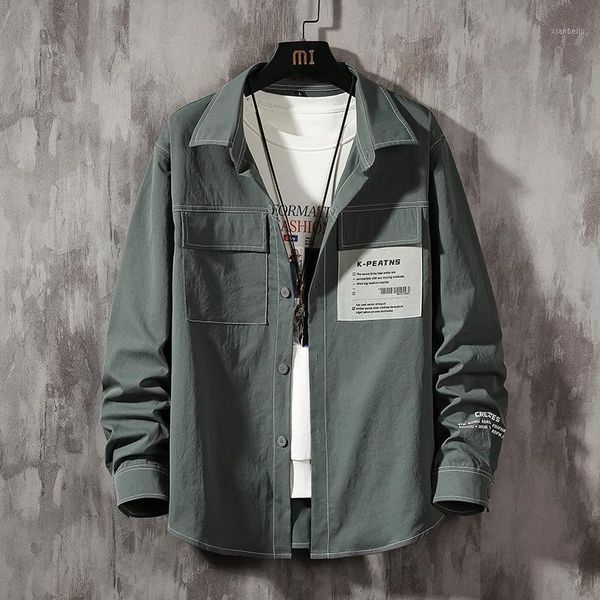 new casual fashion autumn shirt men's korean trend long-sleeved shirt handsome casual all-match coat1, White;black
new casual fashion autumn shirt men's korean trend long-sleeved shirt handsome casual all-match coat1, White;black