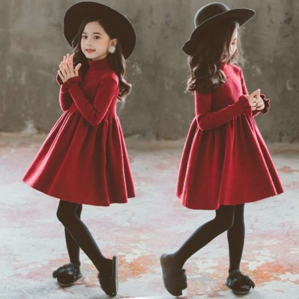 woolen girls' autumn spring 2021 and new korean zhongda solid color drs children's foreign sle knitted bottom coat, Red;yellow
woolen girls' autumn spring 2021 and new korean zhongda solid color drs children's foreign sle knitted bottom coat, Red;yellow