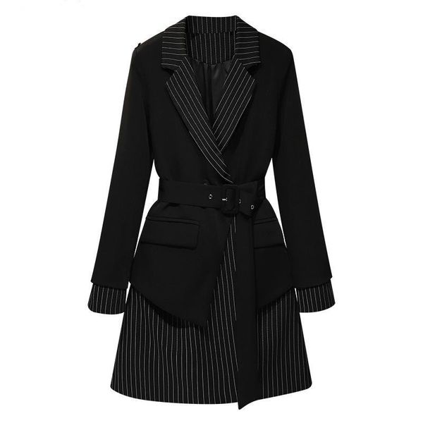tvvovvin women blazer bandage stripe color matching long women blazers jackets stripe vintage loose blazers long sleeve 99xn, White;black
tvvovvin women blazer bandage stripe color matching long women blazers jackets stripe vintage loose blazers long sleeve 99xn, White;black