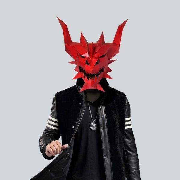 cosplay 3d red devil ghost monster costume diy paper craft model mask christmas halloween prom party gift
cosplay 3d red devil ghost monster costume diy paper craft model mask christmas halloween prom party gift