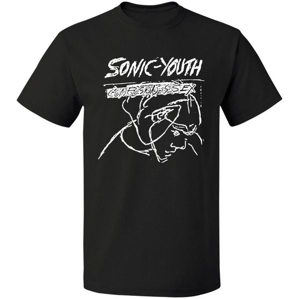 sonic youth tshirt s-3xl t-shirt men t shirt short sleeve round neck ment shirt summer style sport hooded sweatshirt hoodie