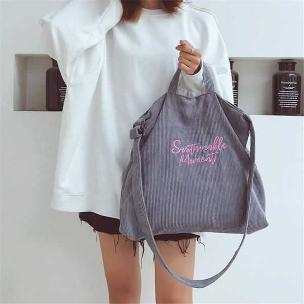 cross body women corduroy canvas tote ladies casual shoulder bag shopping shopper hand bags for female messenger korean fashion handbag
cross body women corduroy canvas tote ladies casual shoulder bag shopping shopper hand bags for female messenger korean fashion handbag
