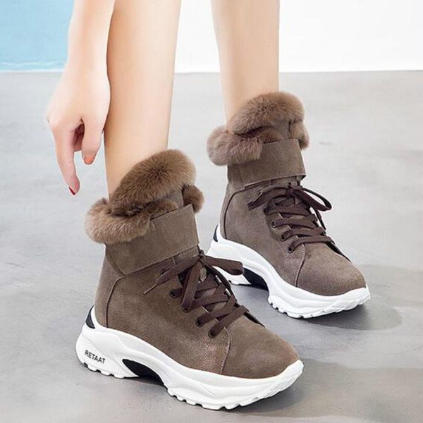 2020 winter snow boots female genuine leather leather plus velvet cotton shoes woman warm plush inside botas de mujer, Black
2020 winter snow boots female genuine leather leather plus velvet cotton shoes woman warm plush inside botas de mujer, Black