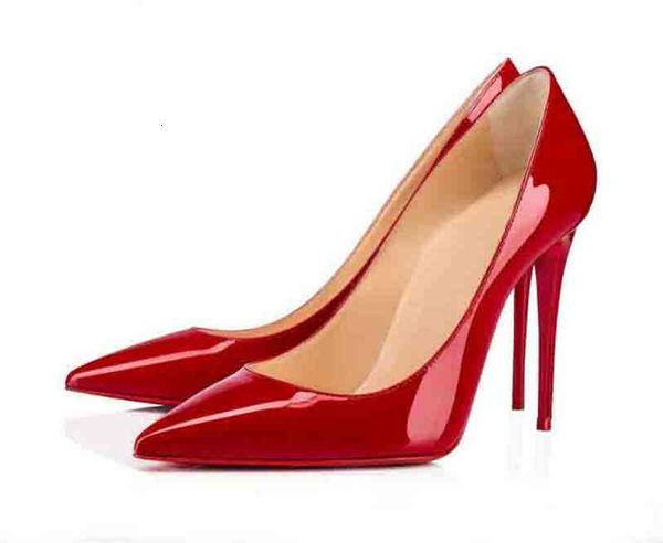 shoes dress pumps high heels for woman classic style pointed toe red bottom highs heel stiletto calfskin patent leather wedding party, Black
shoes dress pumps high heels for woman classic style pointed toe red bottom highs heel stiletto calfskin patent leather wedding party, Black