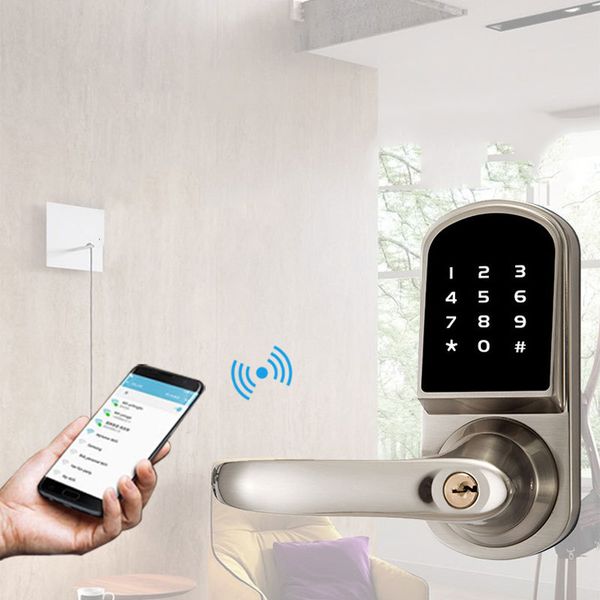 electronic door lock 3-in-1 password keyhole digital touch screen keypad left right lever reversible handle keyless smart lock
electronic door lock 3-in-1 password keyhole digital touch screen keypad left right lever reversible handle keyless smart lock