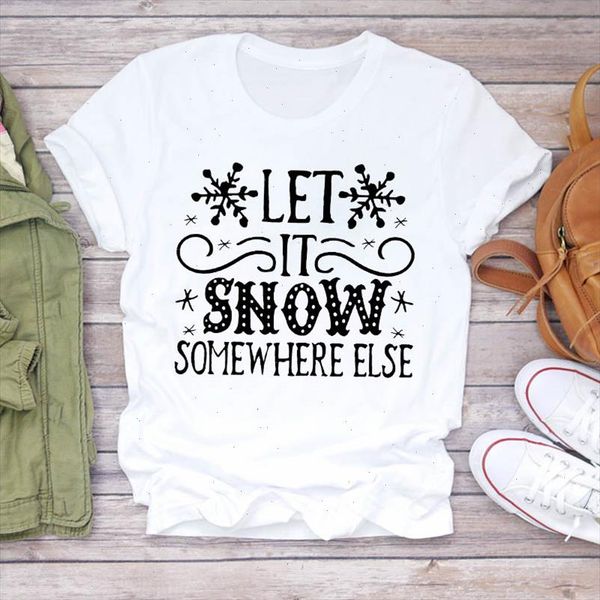 women letter snowflake 90s trend happy merry christmas print tshirts clothes graphic female t shirt ladies tee t shirt, White
women letter snowflake 90s trend happy merry christmas print tshirts clothes graphic female t shirt ladies tee t shirt, White