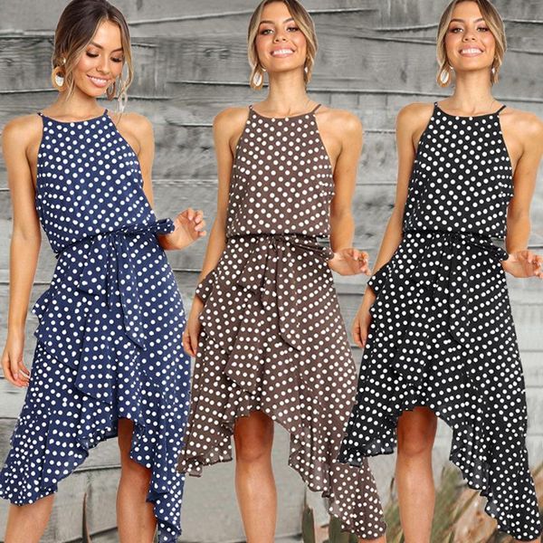 casual dresses women summer dress polka dot chiffon sleeveless beach midi brown 2021 fashion plus size for, Black;gray
casual dresses women summer dress polka dot chiffon sleeveless beach midi brown 2021 fashion plus size for, Black;gray