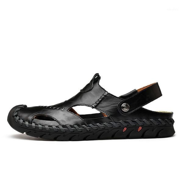 sandal romanas sport rasteira men sandalle leather work shoes for summer rubber male erkek transpirables sandalias deportivas1, Black
sandal romanas sport rasteira men sandalle leather work shoes for summer rubber male erkek transpirables sandalias deportivas1, Black