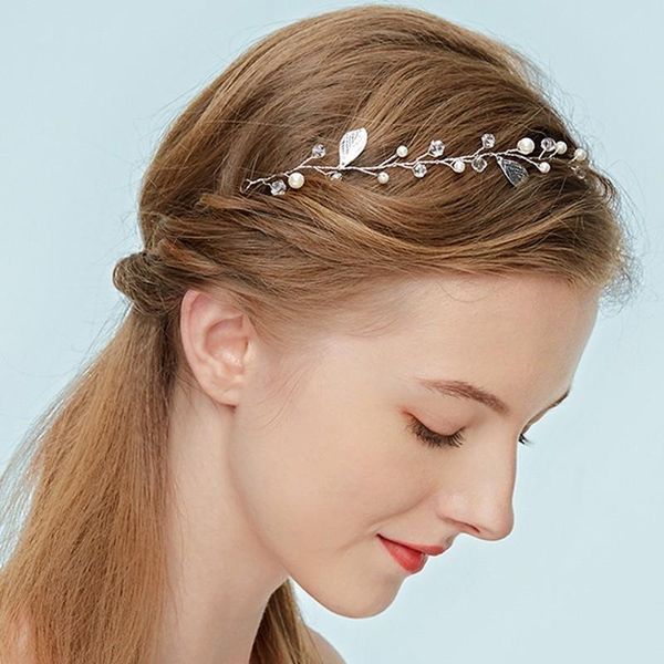 hair clips & barrettes handmade women hairwear beaded wedding band pearl bridal head piece silver color leaf bride headband for prom accesso, Golden;silver
hair clips & barrettes handmade women hairwear beaded wedding band pearl bridal head piece silver color leaf bride headband for prom accesso, Golden;silver