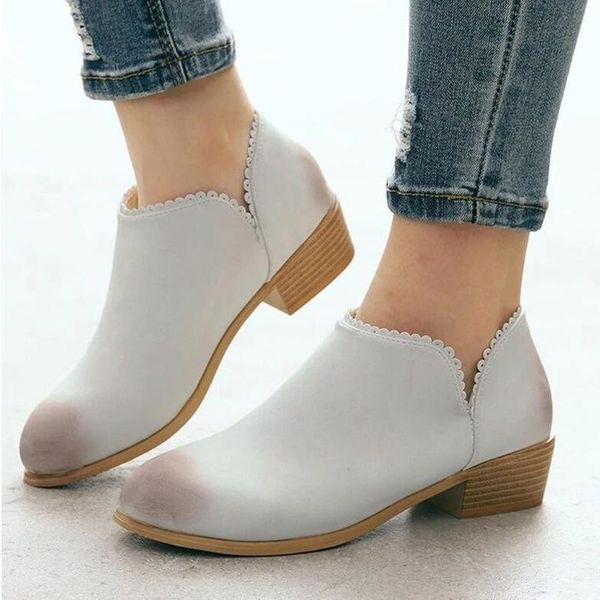 2020 fashion brand roman ankle boots women autumn winter casual slip on low heels shoes ladies ankle boots femme para mulheres, Black
2020 fashion brand roman ankle boots women autumn winter casual slip on low heels shoes ladies ankle boots femme para mulheres, Black