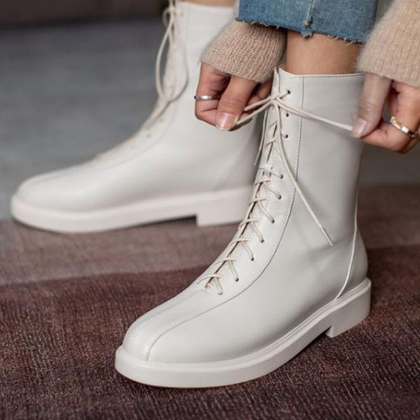 fanyuan 2021 motorcycle boots pu leather round toe fashion women shoes lace up zipper ladies ankle boots big size 32-43, Black
fanyuan 2021 motorcycle boots pu leather round toe fashion women shoes lace up zipper ladies ankle boots big size 32-43, Black