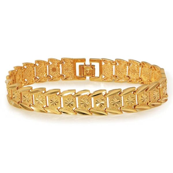 link, chain mxgxfam ( 23 cm * 13 mm ) pure gold color chinese traditional style frosted watch bracelet men with environmental copper, Black
link, chain mxgxfam ( 23 cm * 13 mm ) pure gold color chinese traditional style frosted watch bracelet men with environmental copper, Black