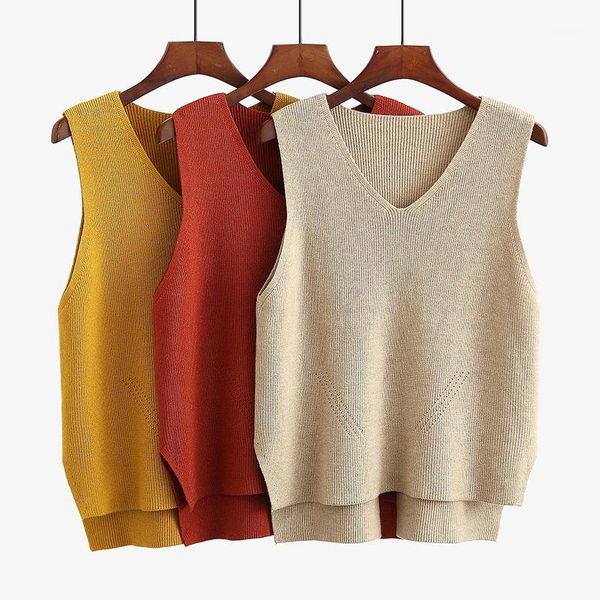 sweater vest short sleeveless pullover waistcoat women knitted female plus size casual spring autumn1, White
sweater vest short sleeveless pullover waistcoat women knitted female plus size casual spring autumn1, White