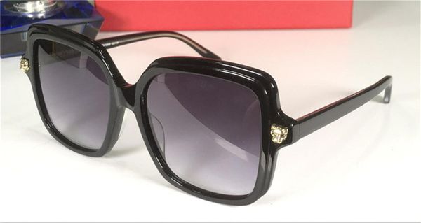 new fashion design sunglasses 0196s retro square frame classic panther head design sunglasses uv400 protective glasses, White;black
new fashion design sunglasses 0196s retro square frame classic panther head design sunglasses uv400 protective glasses, White;black
