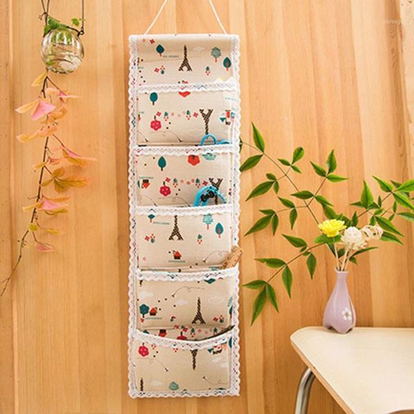cotton and linen storage hanging bag hanging multi layer pocket1
cotton and linen storage hanging bag hanging multi layer pocket1
