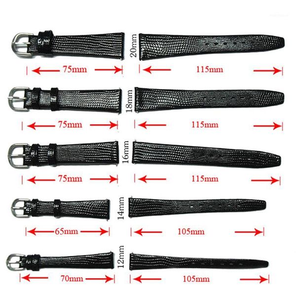 watch bands 12mm 14mm 16mm 18mm 20mm strap lizard calf genuine leather watchband thin soft black band for woman man watches1, Black;brown
watch bands 12mm 14mm 16mm 18mm 20mm strap lizard calf genuine leather watchband thin soft black band for woman man watches1, Black;brown