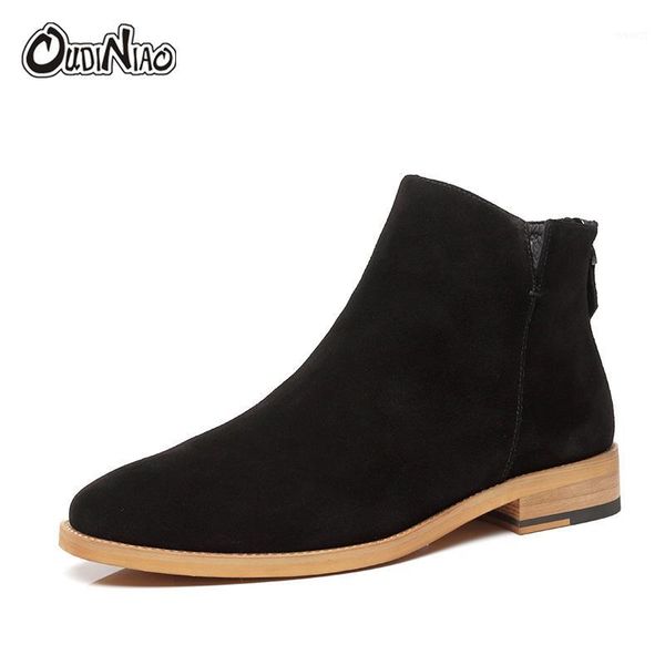 boots oudiniao spring fashion men back zip cow suede cowboy mens round ankle1, Black
boots oudiniao spring fashion men back zip cow suede cowboy mens round ankle1, Black