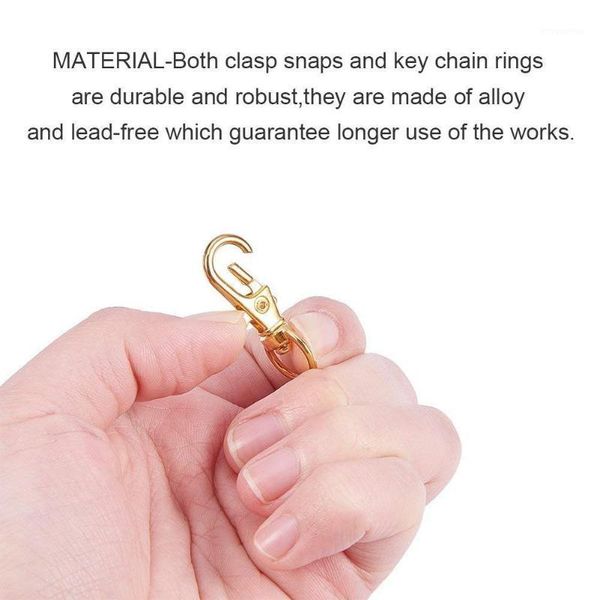 50pcs aluminum alloy swivel lobster claw clasps snap hook 35x13mm1, Silver
50pcs aluminum alloy swivel lobster claw clasps snap hook 35x13mm1, Silver