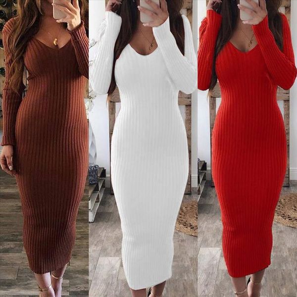 сексуальные женщины с длинным рукавом v шеи backless ребристые bodycon sliming вязаная midi платье партии vestidos летнее платье, Black;gray
сексуальные женщины с длинным рукавом v шеи backless ребристые bodycon sliming вязаная midi платье партии vestidos летнее платье, Black;gray