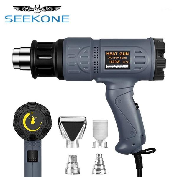 1800w seekone 110v heat gun variable 2 temperatures professional electric air gun with four nozzle attachments power tool1
1800w seekone 110v heat gun variable 2 temperatures professional electric air gun with four nozzle attachments power tool1