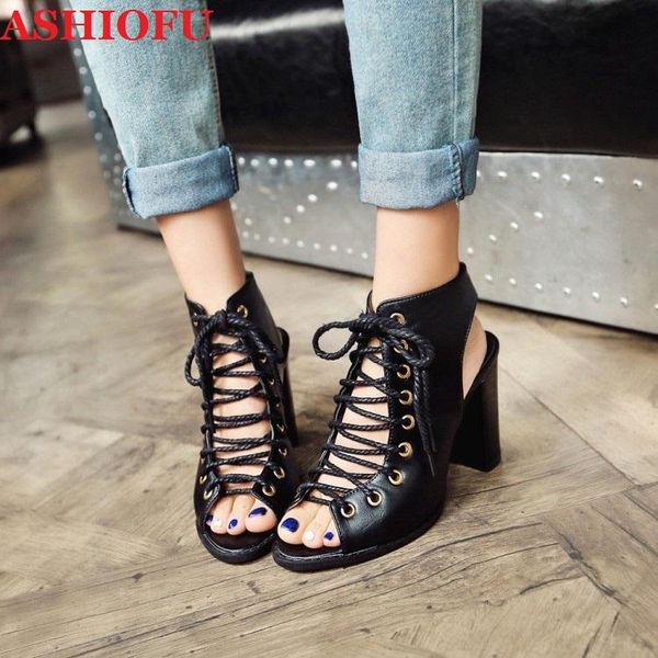 ashiofu handmade new ladies 9.5cm block heels sandals cross-shoelace peep-toe summer shoes slingback party prom fashion sandals, Black
ashiofu handmade new ladies 9.5cm block heels sandals cross-shoelace peep-toe summer shoes slingback party prom fashion sandals, Black