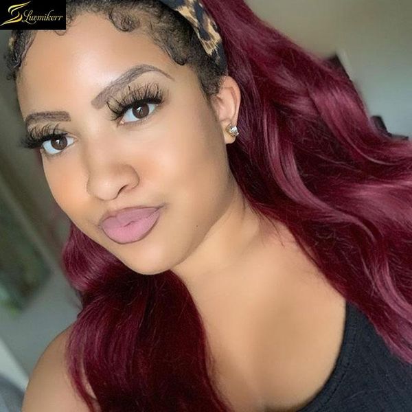 lace wigs colored body wave headband wig human hair 150% density ombre 1b99j burgundy red full machine made front for black women, Black;brown
lace wigs colored body wave headband wig human hair 150% density ombre 1b99j burgundy red full machine made front for black women, Black;brown