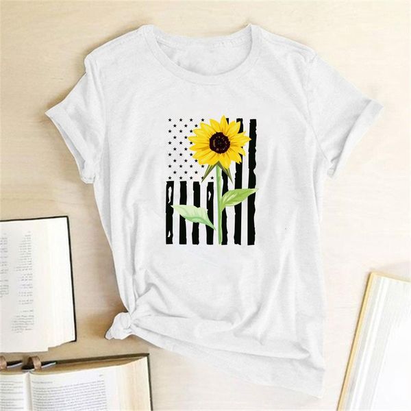 sunflower pattern print t-shirts women 2020 fashion clothes graphic tee woman vogue tshirts cotton women harajuku femme, White
sunflower pattern print t-shirts women 2020 fashion clothes graphic tee woman vogue tshirts cotton women harajuku femme, White