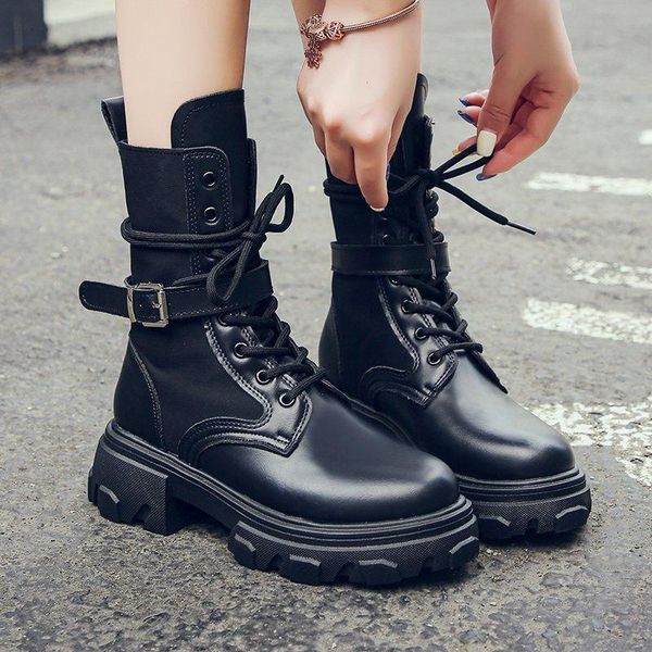 leather genuine boots women boots platform women autumn black motorcycle waterproof thick heel shoes botas de mujer 2020
leather genuine boots women boots platform women autumn black motorcycle waterproof thick heel shoes botas de mujer 2020