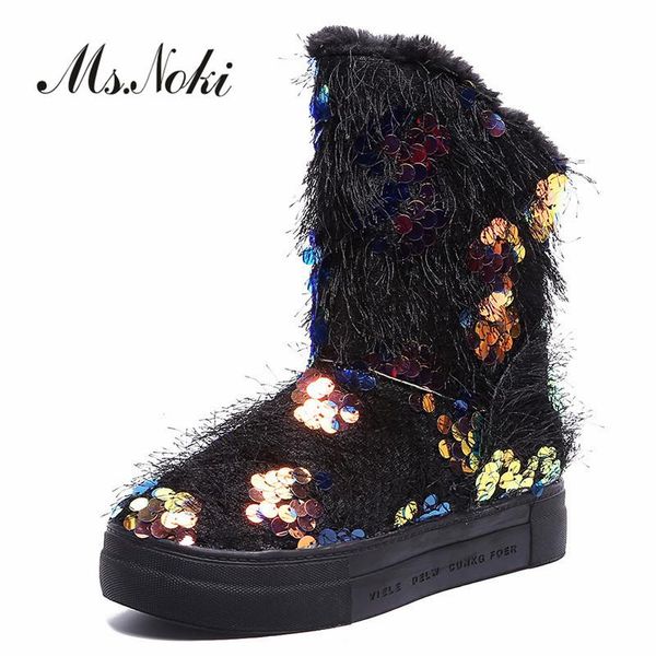fashion blingbling warm plush women snow boots winter platforms sweet round toe ladies boot slip on flock girls camouflage boots, Black
fashion blingbling warm plush women snow boots winter platforms sweet round toe ladies boot slip on flock girls camouflage boots, Black