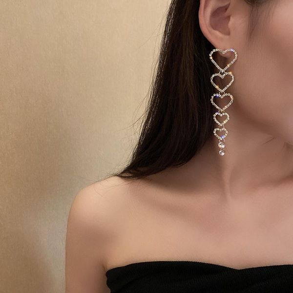 dangle & chandelier rinhoo long tassel crystal drop earrings for women shiny rhinestone heart weddings bride jewelry gifts, Silver
dangle & chandelier rinhoo long tassel crystal drop earrings for women shiny rhinestone heart weddings bride jewelry gifts, Silver