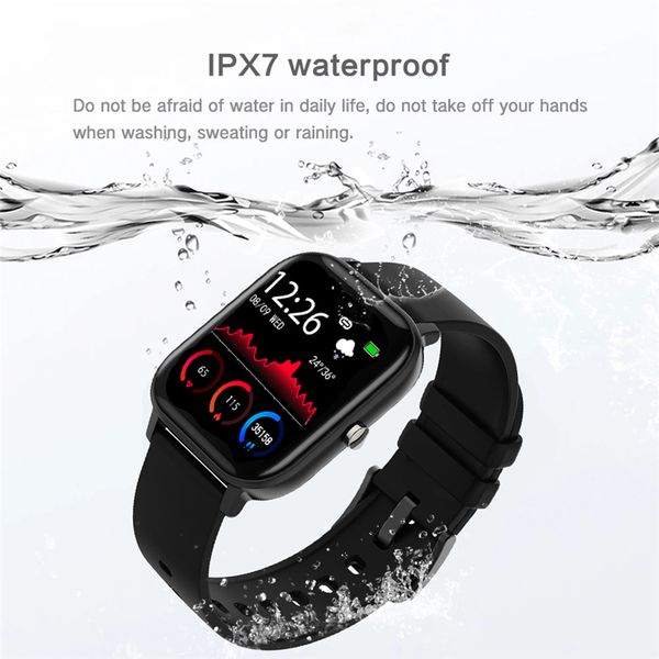 lige 2020 new fashion smart watch women men electronics sport wrist watch for android ios square smartwatch smart clock hours, Silver
lige 2020 new fashion smart watch women men electronics sport wrist watch for android ios square smartwatch smart clock hours, Silver