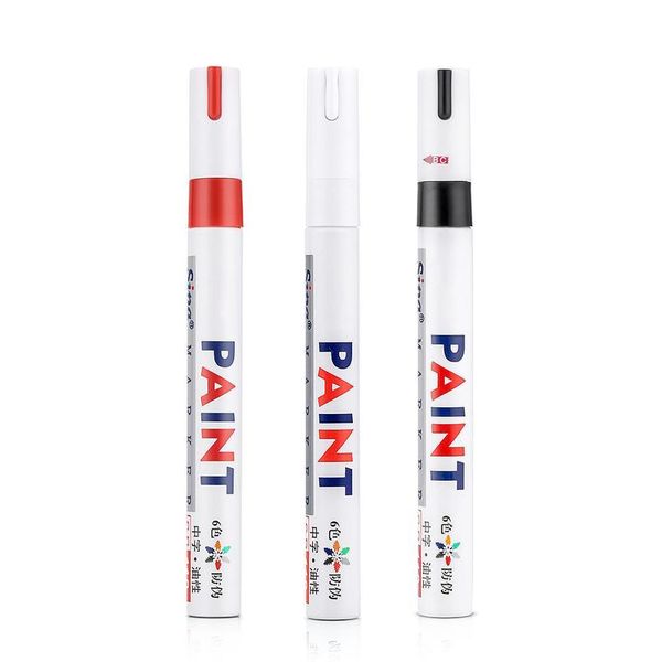 1pcs colorful car paint pen painting pen waterproof car wheel oily mark pen rubber tyre tread cd metal permanen qylhfa
1pcs colorful car paint pen painting pen waterproof car wheel oily mark pen rubber tyre tread cd metal permanen qylhfa