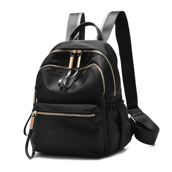 2020 casual oxford backpack women black waterproof nylon school bags for teenage girls fashion travel bag jd02051
2020 casual oxford backpack women black waterproof nylon school bags for teenage girls fashion travel bag jd02051
